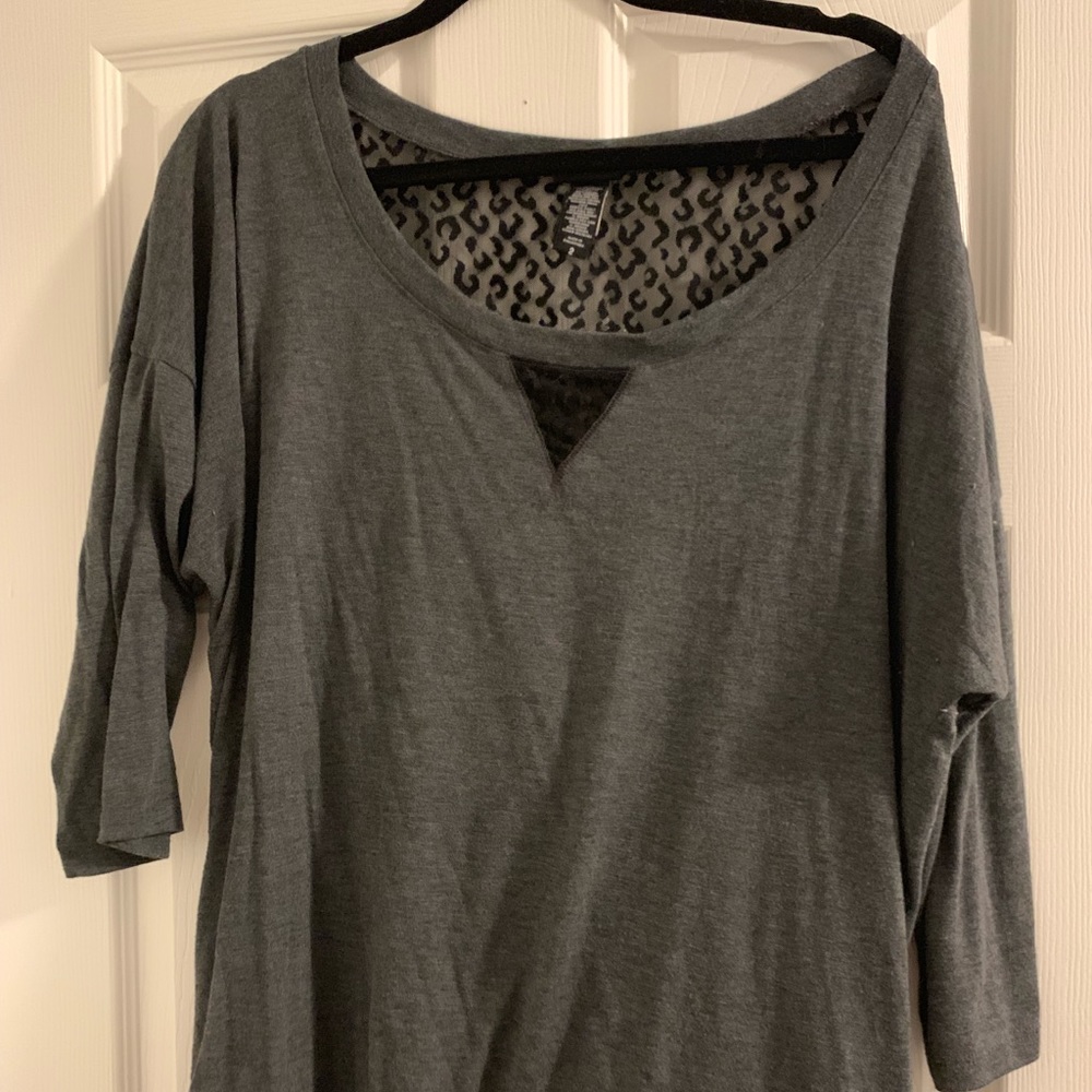 Gray torrid top